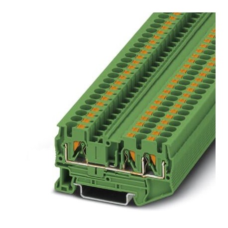PT 4-TWIN GN - PT 4-TWIN GN 1080103 PHOENIX CONTACT Feed-through terminal block