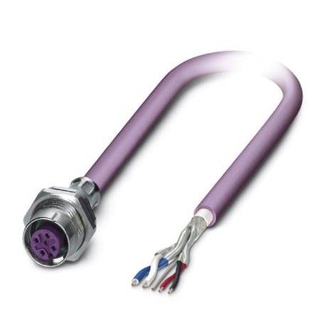 SACCBP-M12FSB-5CON-M16/0,5-920 - SACCBP-M12FSB-5CON-M16/0,5-920 1408204 PHOENIX CONTACT Bus system flush-type plug