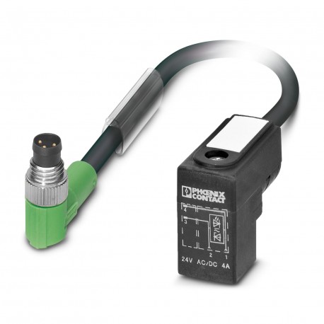 SAC-2P-M 8MR/0,24-PUR/CI-1L-Z - SAC-2P-M 8MR/0,24-PUR/CI-1L-Z 1408500 PHOENIX CONTACT Sensor/actuator cable