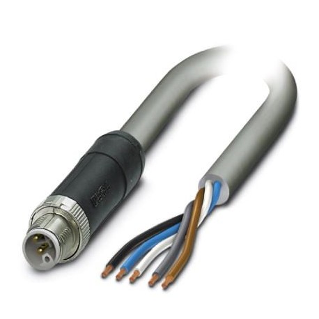 SAC-5P-M12MSL/10,0-280 FE - SAC-5P-M12MSL/10,0-280 FE 1414895 PHOENIX CONTACT Power cable