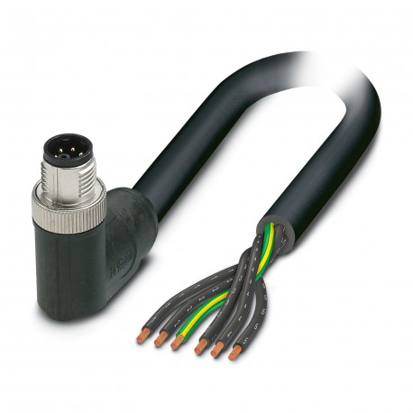 SAC-6P-M12MRM/ 5,0-PVC PE - SAC-6P-M12MRM/ 5,0-PVC PE 1414943 PHOENIX CONTACT Power cable