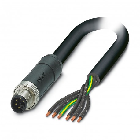 SAC-6P-M12MSM/ 1,5-PUR PE - SAC-6P-M12MSM/ 1,5-PUR PE 1414949 PHOENIX CONTACT Power cable