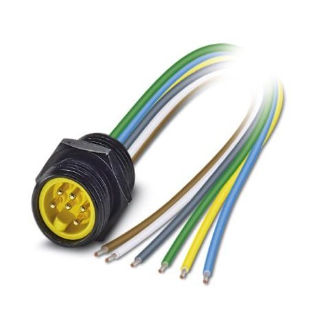 SACC-E-MINM-6CON-NPT12-547/1,0 - SACC-E-MINM-6CON-NPT12-547/1,0 1417767 PHOENIX CONTACT Flush-type connector