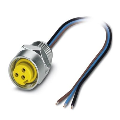 SACC-E-MINF-3CON-NPT12-547/1,0 - SACC-E-MINF-3CON-NPT12-547/1,0 1420948 PHOENIX CONTACT Flush-type connector