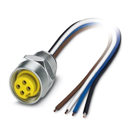 SACC-E-MINF-4CON-NPT12-547/1,0 - SACC-E-MINF-4CON-NPT12-547/1,0 1420949 PHOENIX CONTACT Flush-type connector