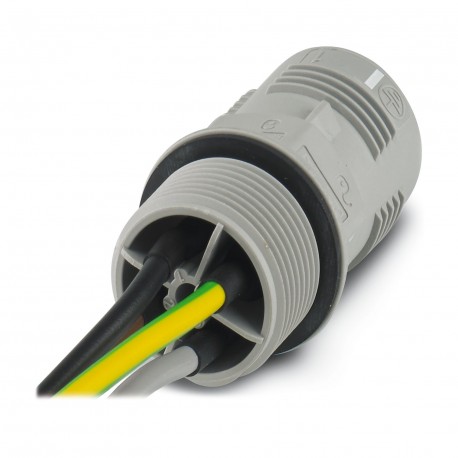 QPD W3PE2,5 M25 0,5 GY - QPD W3PE2,5 M25 0,5 GY 1423966 PHOENIX CONTACT Panel feed-through