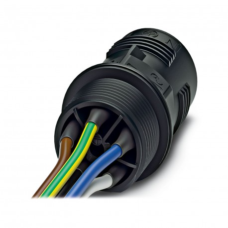 QPD W 5X1,5 M25 1,0 BK B-S - QPD W 5X1,5 M25 1,0 BK B-S 1424877 PHOENIX CONTACT Panel feed-through QPD W 5X1,5 M25 1,0 BK B-S 1424877