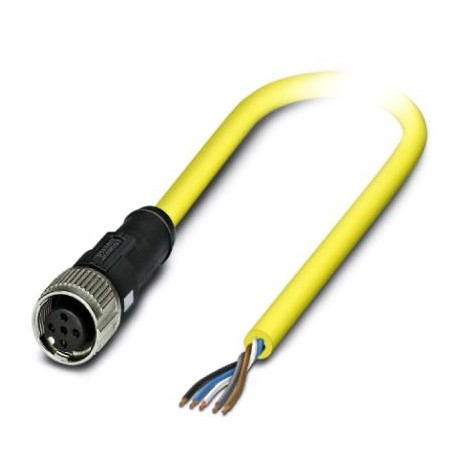SAC-5P-5,0-547/M12FS BK - SAC-5P-5,0-547/M12FS BK 1424888 PHOENIX CONTACT Sensor/actuator cable