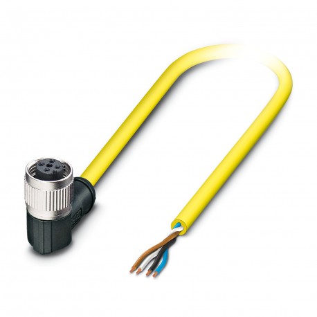 SAC-4P-5,0-547/M12FR BK - SAC-4P-5,0-547/M12FR BK 1424908 PHOENIX CONTACT Sensor/actuator cable