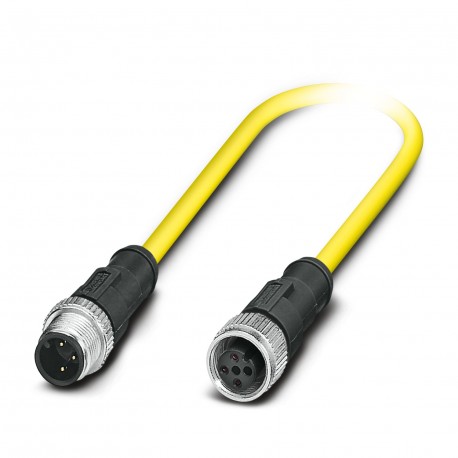 SAC-3P-M12MS/ 5,0-547/M12FS BK - SAC-3P-M12MS/ 5,0-547/M12FS BK 1424971 PHOENIX CONTACT Sensor/actuator cable