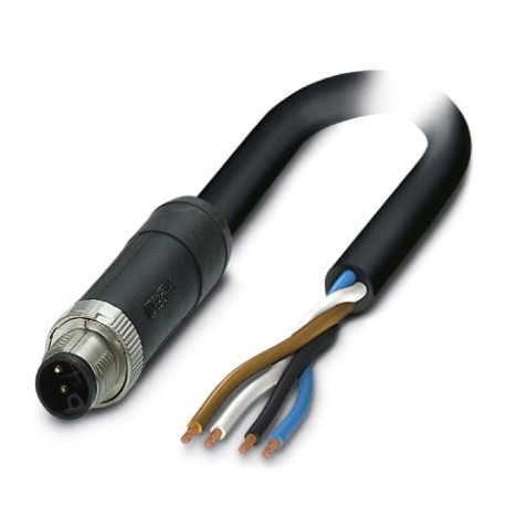 SAC-4P-M12MSL/ 3,0-PUR - SAC-4P-M12MSL/ 3,0-PUR 1425066 PHOENIX CONTACT Power cable