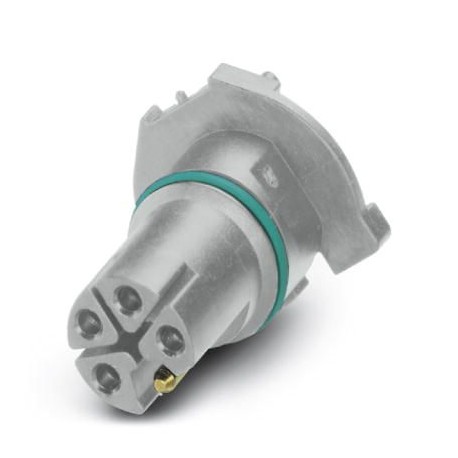 SACC-CI-M12FSL-4FE-L180 THR GR R - SACC-CI-M12FSL-4FE-L180 THR GR R 1425600 PHOENIX CONTACT Flush-type connector
