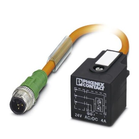 SAC-3P-M12MS/1,5-PUR/A-1L-Z VW - SAC-3P-M12MS/1,5-PUR/A-1L-Z VW 1439560 PHOENIX CONTACT Cable SAC-3P-M12MS/1,5-PUR/A-1L-Z VW 1439560