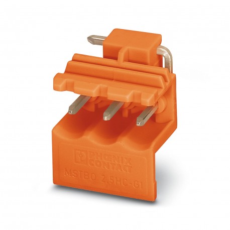 MSTBO 2,5/ 3-G1L OG - MSTBO 2,5/ 3-G1L OG 2200371 PHOENIX CONTACT Plug-in connector for plate circ. printed
