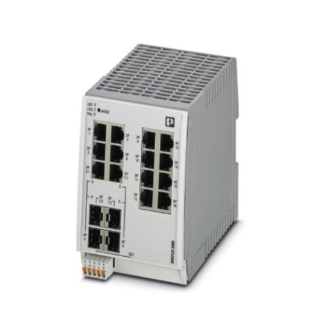 FL SWITCH 2312-2GC-2SFP - FL SWITCH 2312-2GC-2SFP 2702910 PHOENIX CONTACT Industrial Ethernet Switch