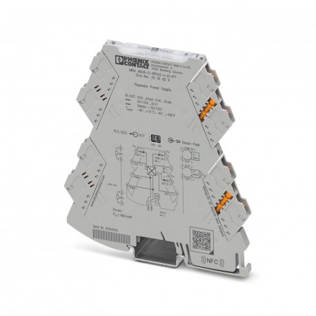 MINI MCR-2-RPSS-I-2I-PT - MINI MCR-2-RPSS-I-2I-PT 2905629 PHOENIX CONTACT Repeater power supply