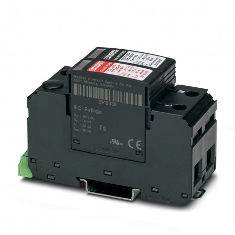 VAL-US-277/40/1+1-FM - VAL-US-277/40/1+1-FM 2910373 PHOENIX CONTACT Type 2 surge protection device