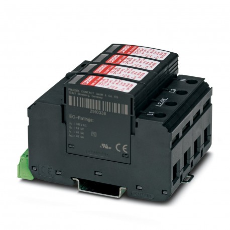 VAL-US-277/40/4+0-FM - VAL-US-277/40/4+0-FM 2910375 PHOENIX CONTACT Type 2 surge protection device