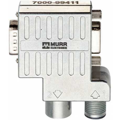 7000-99411-0000000 - 7000-99411-0000000 MURRELEKTRONIK M12/D-Sub Profibus adapter 90° M12 male B-cod./M12 female B-cod.