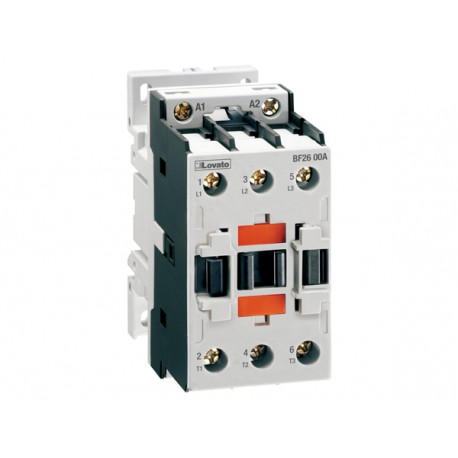 BF2600A048 - BF2600A048 LOVATO THREE-POLE CONTACTOR, IEC OPERATING CURRENT IE (AC3) 26A, AC COIL 50/60HZ, 48VAC