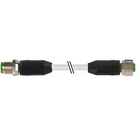 7060-40021-8620040 - 7060-40021-8620040 MURRELEKTRONIK M12 male 0° / M12 female 0° MASI PUR 4x0.75 gray UL/CSA 0,4m