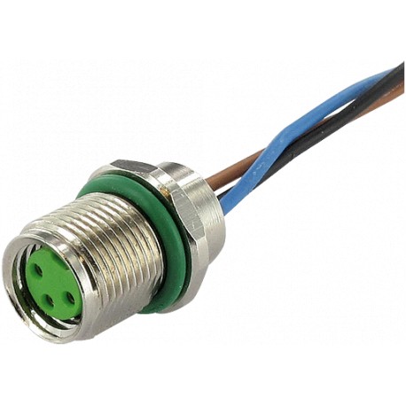 7000-08585-9690100 - 7000-08585-9690100 MURRELEKTRONIK M8 female receptacle rear mount PP 4x0.25 1m