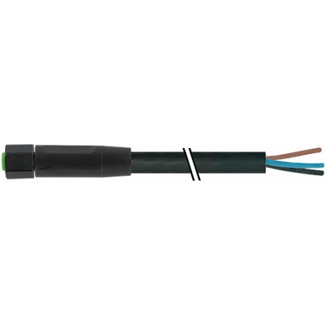 7003-08048-8280150 - 7003-08048-8280150 MURRELEKTRONIK M8 female 0° with cable SC FEP-JB black 1,5m
