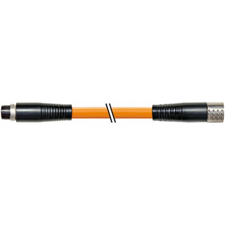 7000-P8341-P110500 - 7000-P8341-P110500 MURRELEKTRONIK MQ15-X-Power male 0° / MQ15-X-Power female 0° PUR 4x2,5 + 2x1,5 shielded o..