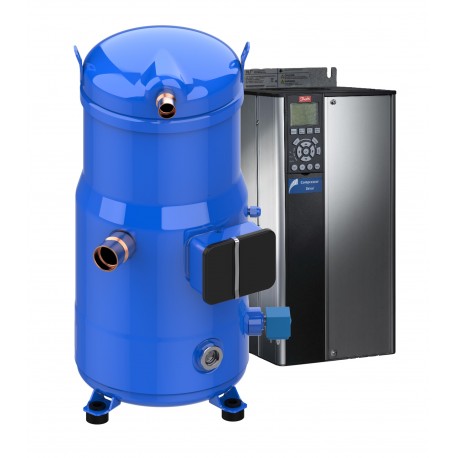 120G0002 - 120G0002 DANFOSS REFRIGERATION Scroll compressor, Inverter, VSH117AGANB, Refrigerant: R410A, Segment usage: ..
