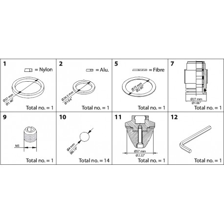 148B6178 - 148B6178 DANFOSS REFRIGERATION REG Overhaul kit DN 65 cone B for REG 65