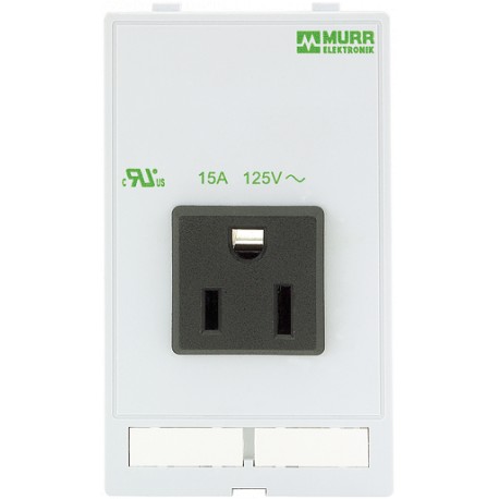 4000-68000-0030000 - 4000-68000-0030000 MURRELEKTRONIK MODLINK MSDD SOCKET INSERT USA NEMA 5-15, 125VAC/15A soldering connection