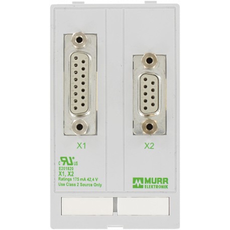 4000-68000-0310000 - 4000-68000-0310000 MURRELEKTRONIK MODLINK MSDD DATA INSERT, 1xSUB-D9 Buchse/soldering + 1xSUB-D15 Buchse/sol..