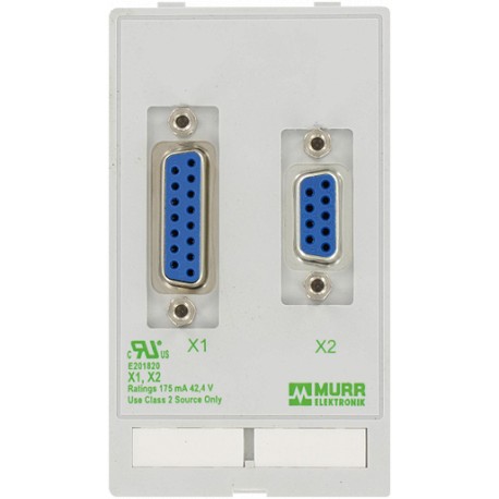 4000-68000-0320000 - 4000-68000-0320000 MURRELEKTRONIK MODLINK MSDD DATA INSERT, 1×SUB-D9 Buchse/Buchse + 1×SUB-D15 Buchse/Buchse