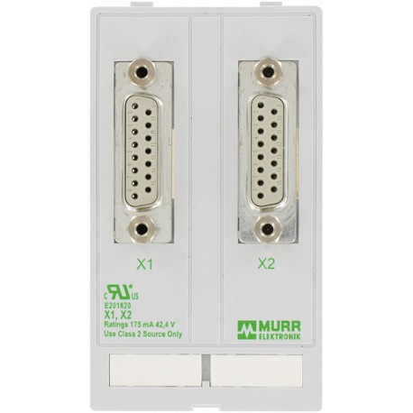 4000-68000-0510000 - 4000-68000-0510000 MURRELEKTRONIK MODLINK MSDD DATA INSERT, 2xSUB-D15 Buchse/soldering