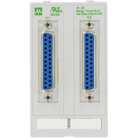 4000-68000-0700000 - 4000-68000-0700000 MURRELEKTRONIK MODLINK MSDD DATA INSERT, 2xSUB-D25 Buchse/male