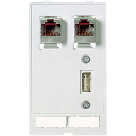 4000-68000-0940000 - 4000-68000-0940000 MURRELEKTRONIK MODLINK MSDD DATA INSERT, 1×USB-A Buchse/Buchse + 2×RJ45