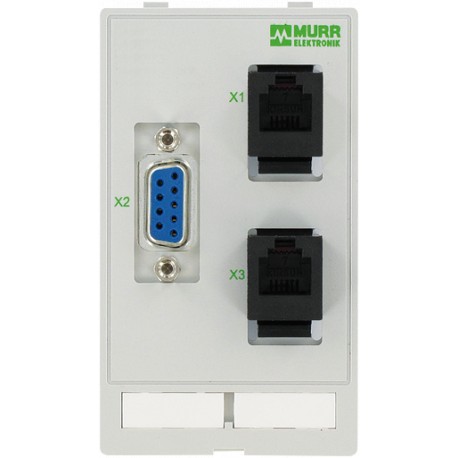 4000-68000-1090000 - 4000-68000-1090000 MURRELEKTRONIK MODLINK MSDD DATA INSERT, 1×SUB-D9 Buchse/Buchse + 2×RJ12