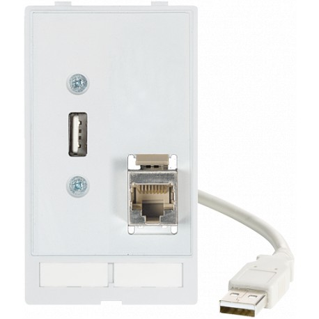 4000-68000-1300000 - 4000-68000-1300000 MURRELEKTRONIK MODLINK MSDD DATA INSERT, 1×USB-A Buchse/male 0,7m cable + 1xRJ45