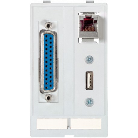 4000-68000-1470000 - 4000-68000-1470000 MURRELEKTRONIK MODLINK MSDD DATA INSERT, 1×SUB-D25 Buchse/soldering + 1×RJ45 + 1xUSB-A Bu..