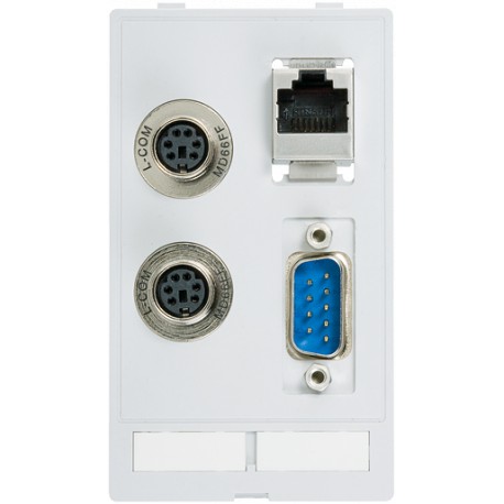 4000-68000-1540000 - 4000-68000-1540000 MURRELEKTRONIK MODLINK MSDD DATA INSERT, 1×SUB-D9 male/male + 1xRJ45 + 2×PS2 Buchse/Buchse