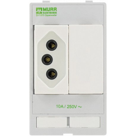 4000-68000-3310000 - 4000-68000-3310000 MURRELEKTRONIK MODLINK MSDD SOCKET INSERT BRAZIL, 250VAC/10 A single