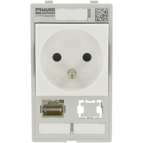 4000-68000-4510001 - 4000-68000-4510001 MURRELEKTRONIK MODLINK MSDD SINGLE COMBI INSERT FRANCE, 1x RJ45 + 1x Datenausschnitt