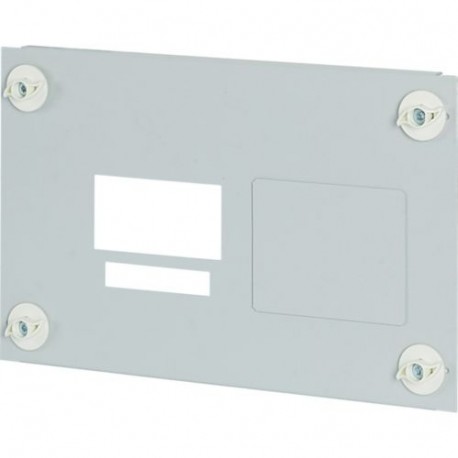BPZ-FP-NZM1X-2/2-400-MV - BPZ-FP-NZM1X-2/2-400-MV 195392 Y7-195392 EATON ELECTRIC Front plate multiple mounting NZM1, vertical, HxW 20..