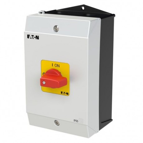 P1-32/I2H-RT - P1-32/I2H-RT 227875 Y7-227875 EATON ELECTRIC On-Off switch, 3 pole, 32 A, Emergency-Stop function, surface m..