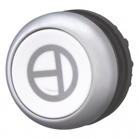 M22-D-W-X11 - M22-D-W-X11 101673 Y7-101673 EATON ELECTRIC Pushbutton, flush, white symbol inching, momentary