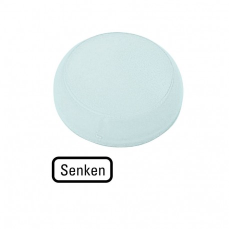 M22-XL-W-D18 - M22-XL-W-D18 218411 Y7-218411 EATON ELECTRIC Lens, indicator light white, flush, DECREASE