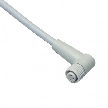 CD08F/0A-100C4 - CD08F/0A-100C4 MICRO DETECTORS M8 female Connector 90° 3 poles Cable PP-EPDM 10m IP69K