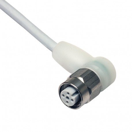 CD12F/LB-100C4 - CD12F/LB-100C4 MICRO DETECTORS M12 female Connector Axial 4 poles Cable PP-EPDM 10m IP69K 3 led