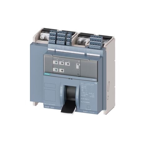 3VA2712-5AC13-0AA0 - 3VA2712-5AC13-0AA0 SIEMENS fixed-mounted molded case circuit breaker w. handle frame 1600 4AUX and trip alar..