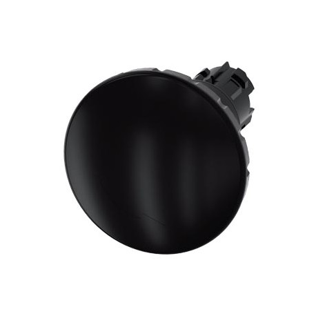 3SU1000-1JB10-0AA0 - 3SU1000-1JB10-0AA0 SIEMENS Mushroom pushbutton, 22 mm, round, plastic, black, 60 mm, positive latching, acc...